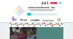 Desktop Screenshot of angelguardians.org